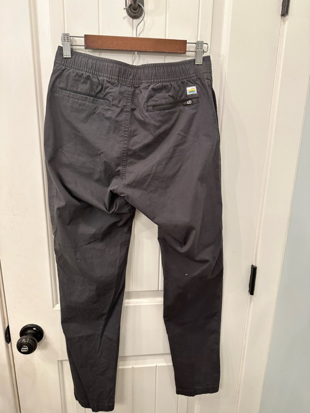 Vuori Ripstop Climber Pants Dark Gray Men's Small Travel Jogger V412 - Picture 4 of 6